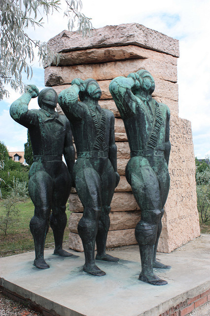 Monument Internationale Brigades Budapest #2