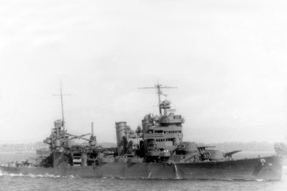 Scheepswrak USS Astoria (CA-34)