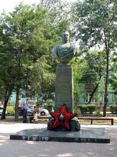 Memorial Hero of the Soviet Union Timofey Khryukin