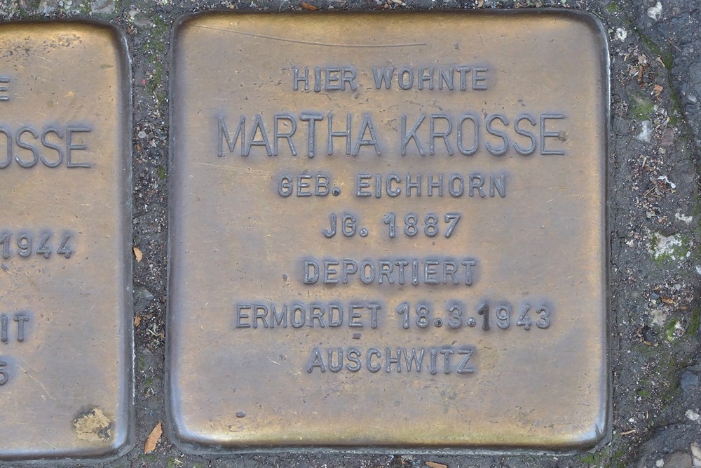 Stolpersteine Elisenstraße 10 #5