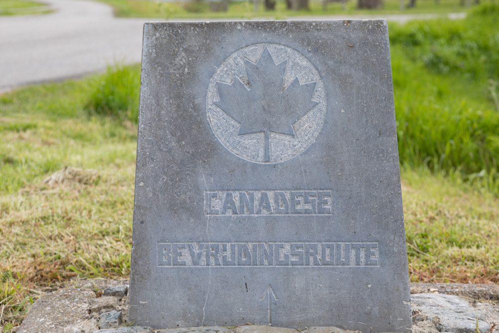 Marker No. 6 Canadian Liberation Route