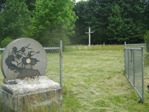 Commonwealth War Grave Deroche First Nations Cemetery