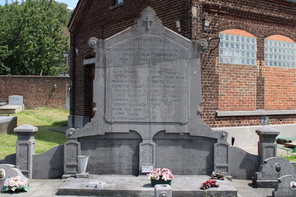 Oorlogsmonument Chtelineau Cimetire du Centre #2