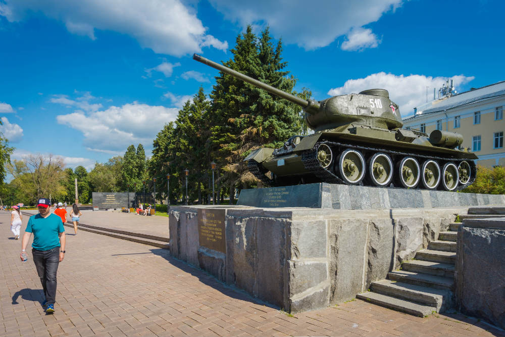 T-34/85 Tank Nizhny Novgorod Kremlin