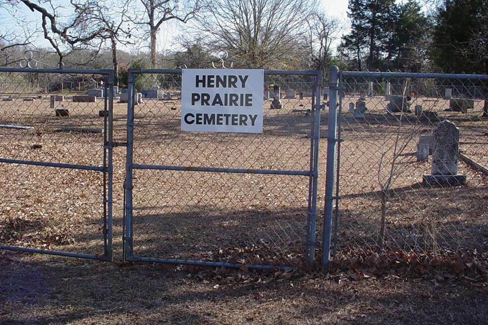 American War Graves Henry Prairie Cemetery