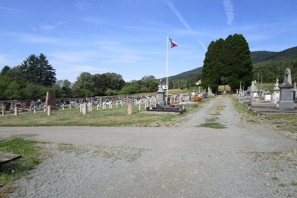 Frech War Graves Giromagny General Cemetery