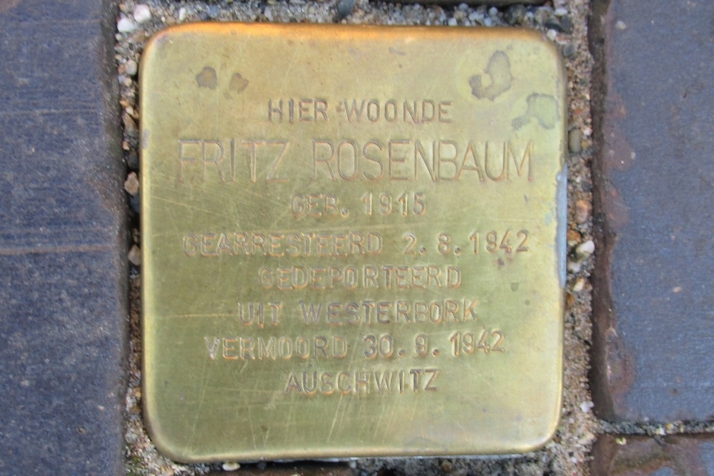Stolperstein Wilhelminaweg 77,