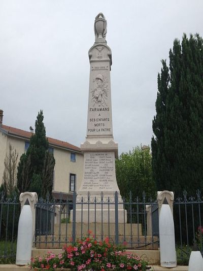 War Memorial Faramans
