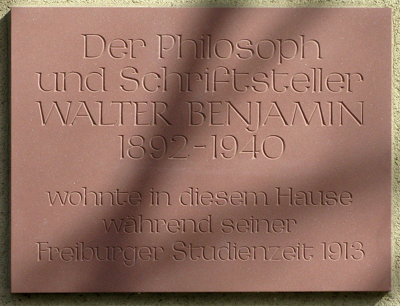 Memorial Walter Benjamin
