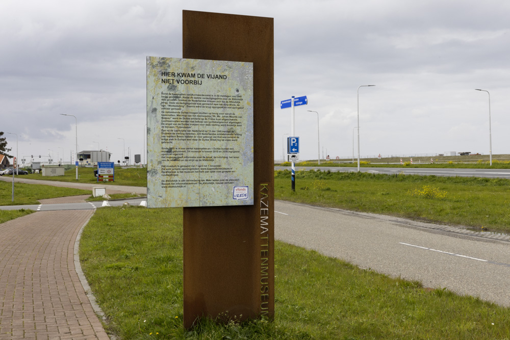 Informatiebord 'Hier kwam de vijand niet voorbij' #2