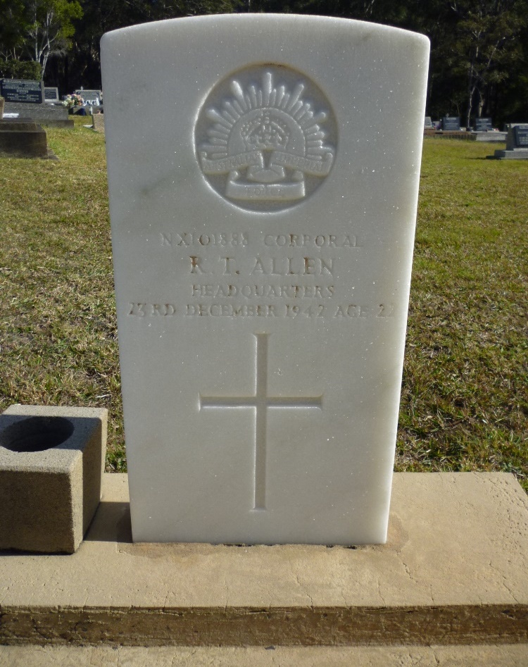 Commonwealth War Grave Woolgoolga Cemetery