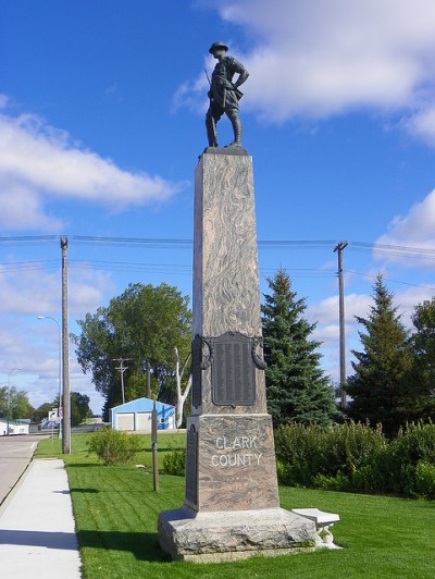 Monument Veteranen Clark County