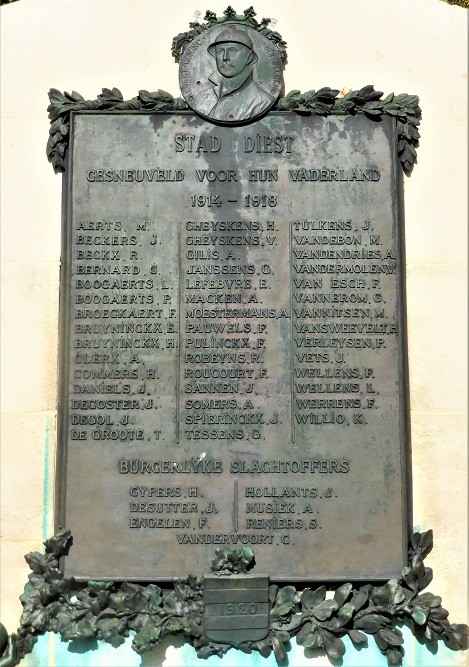 Oorlogsmonument Diest #3