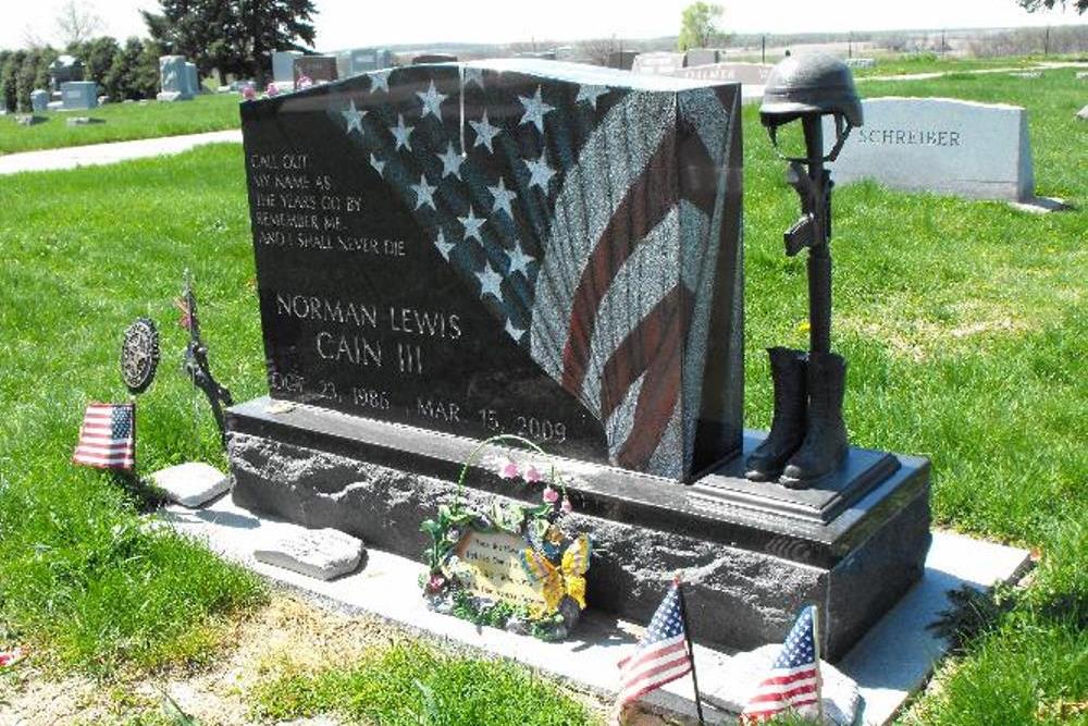 American War Grave North Grove Christian Cemetery