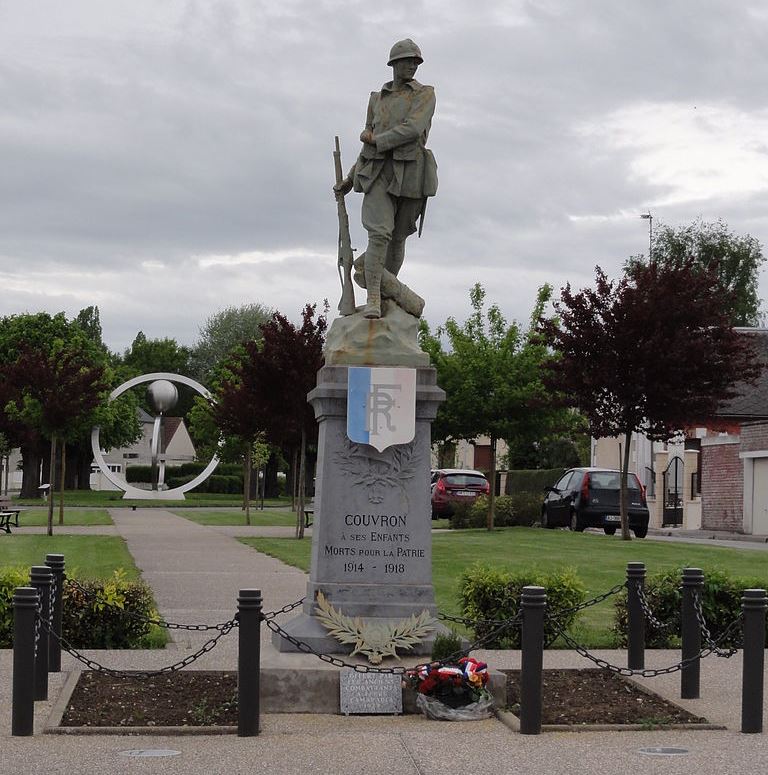 Monument Eerste Wereldoorlog Couvron-et-Aumencourt