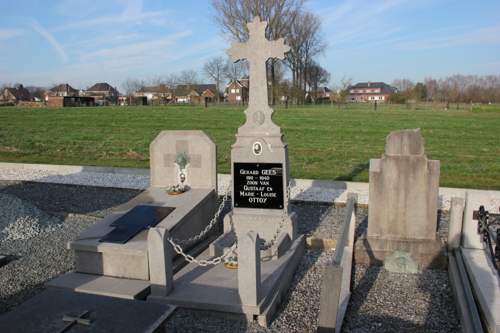 Belgische Oorlogsgraven Aaigem