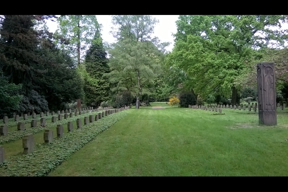 Duitse Oorlogsgraven Nordfriedhof Duisburg #1