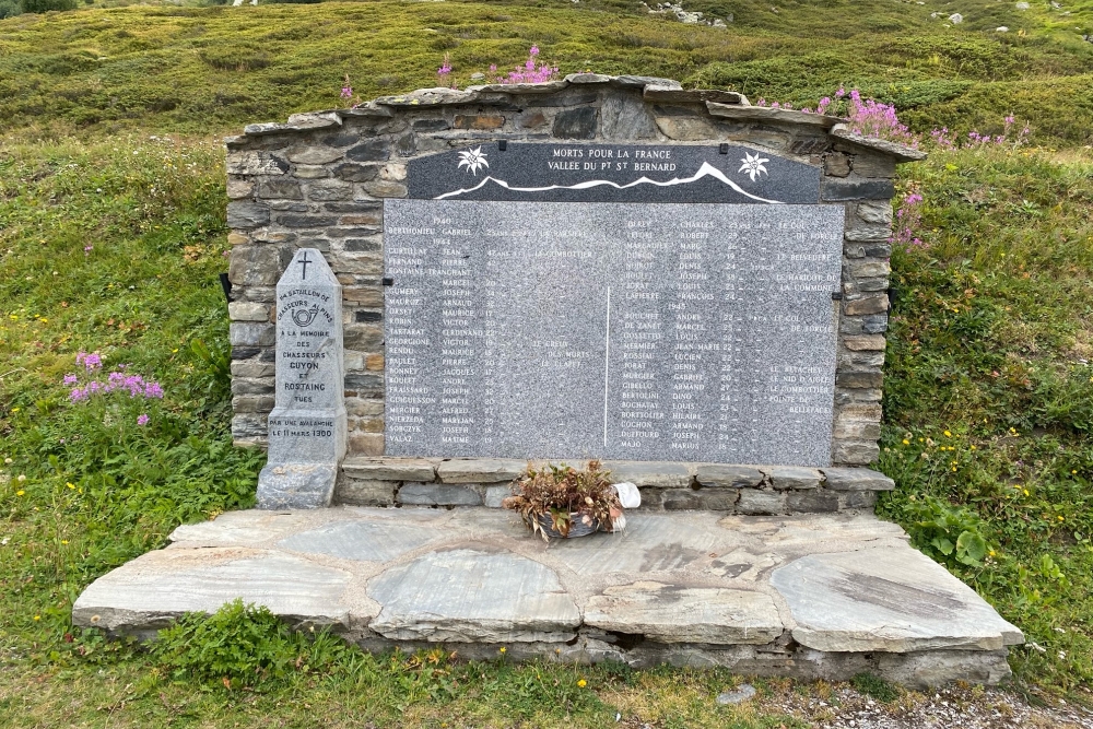 Oorlogsmonument Col du Petit St. Bernard #1