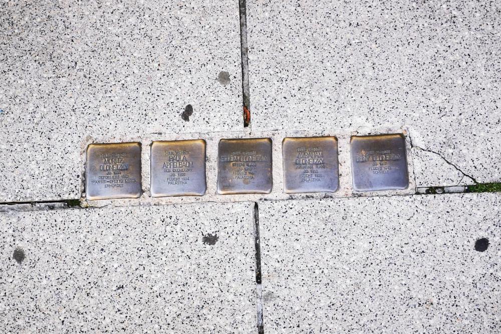 Stolpersteine Fritz-Elsas-Strae 46/48 #1