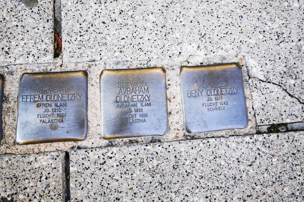 Stolpersteine Fritz-Elsas-Strae 46/48 #3