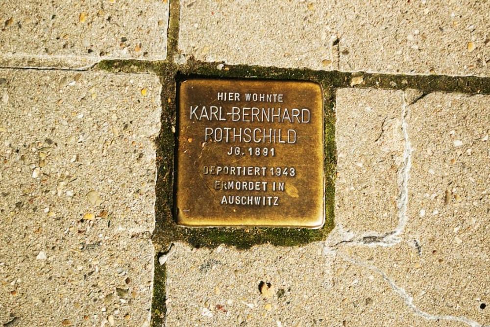 Stolperstein Hohenstaufenstrae 19 #1