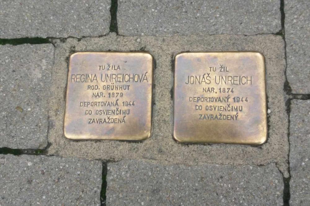 Stolpersteine Kapucínska 9 #1