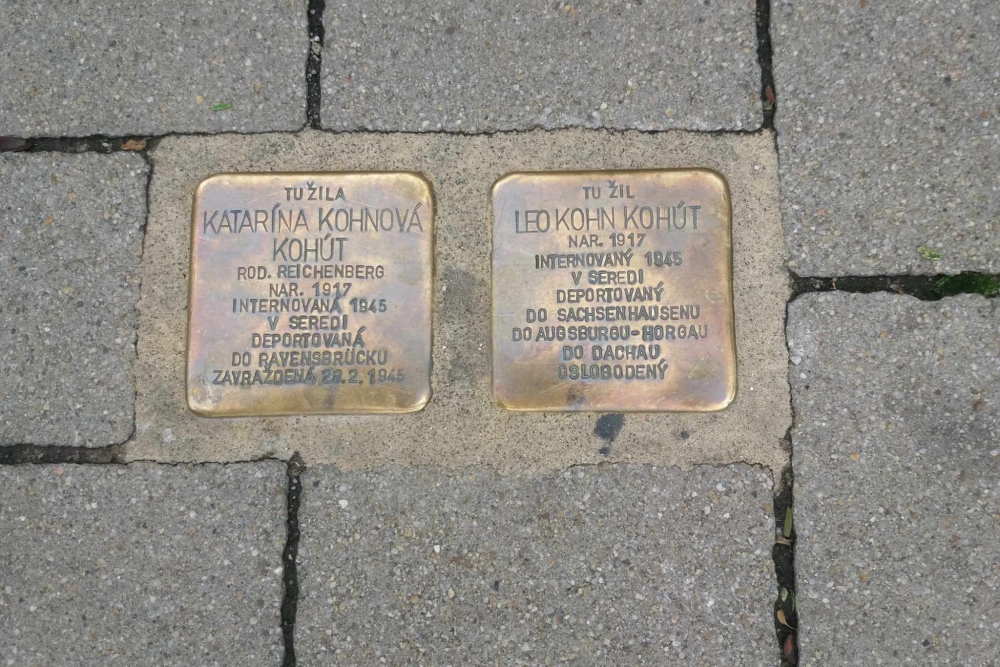 Stolpersteine Kapucínska 9 #2