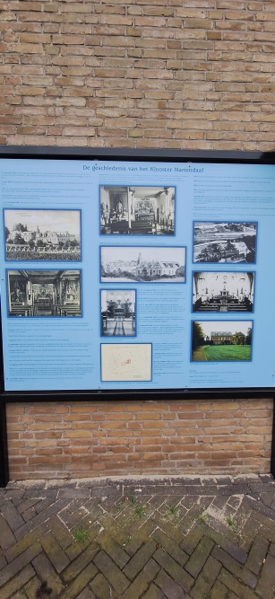 Information Sign former Monestary Mariendaal Groesbeek #2