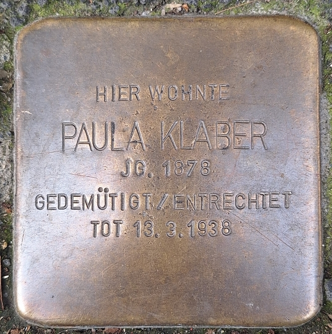 Stolpersteine Mnsterstrae 8 #4