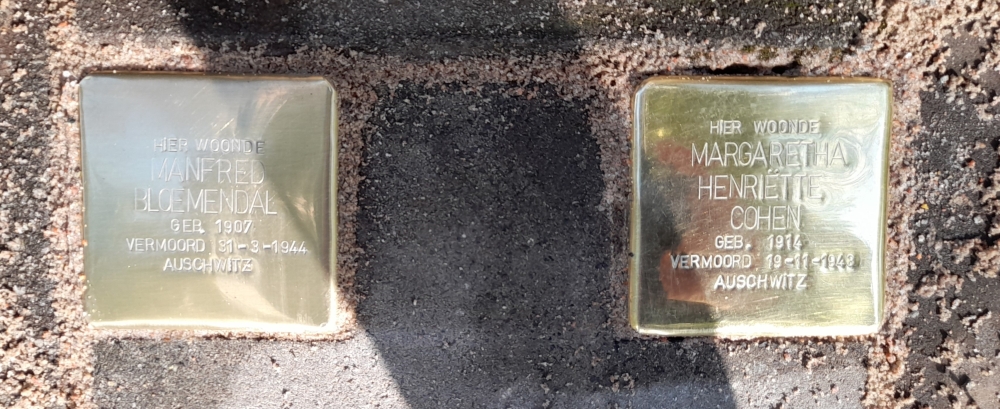 Stolpersteine Breitnerstraat 18