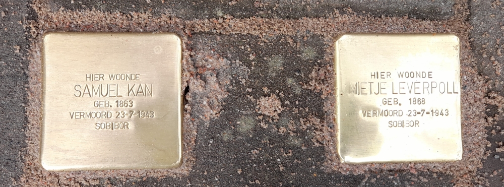 Stolpersteine Johan de Wittlaan 73 