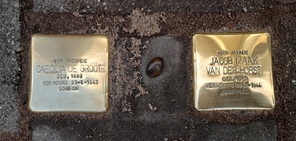 Stolpersteine Driekoningendwarsstraat 13