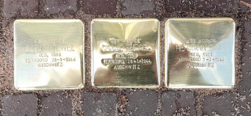 Stolpersteine Sonsbeeksingel 116 #1