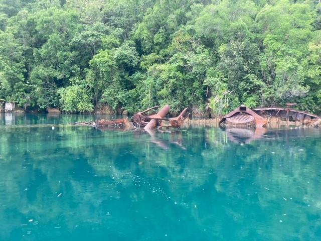 Japans Scheepswrak Baai van Jayapura 