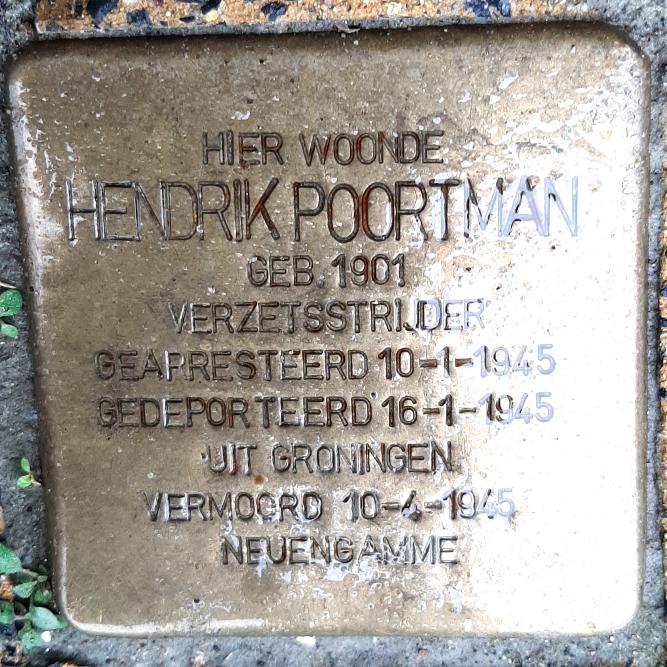 Stolperstein Albertine Agnesplein 5 #1