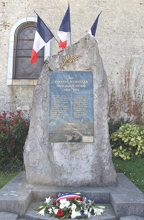 War Memorial Ordizan