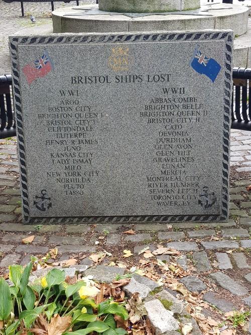 Memorial Bristol Ships Sunk #1