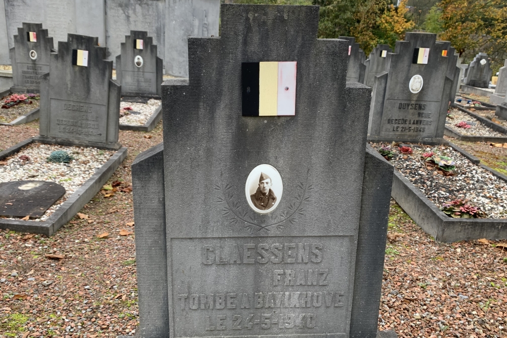 Belgian War Graves Dison #4