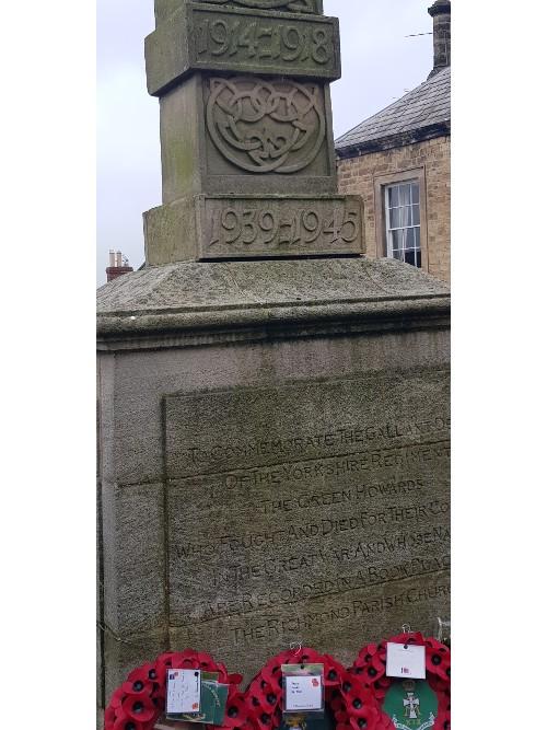 War Memorial Richmond (Yorkshire Regiment) #2