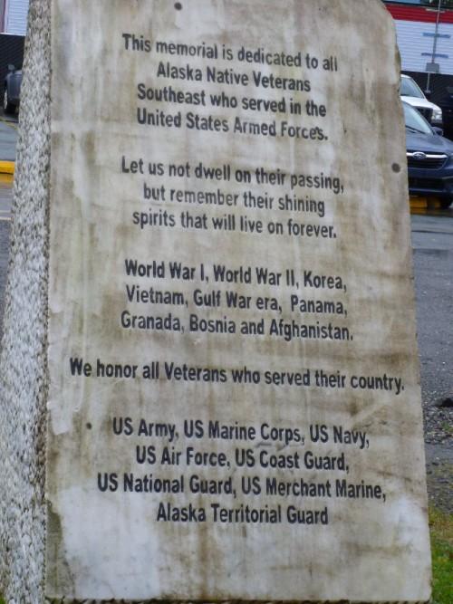 Memorial Alaskan Native Veterans #1