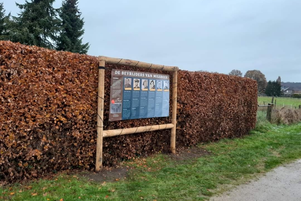 Information board The Liberators of Milsbeek #2