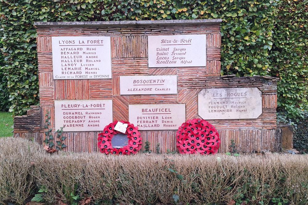 Memorial World War One Lyons-la-Forêt #2