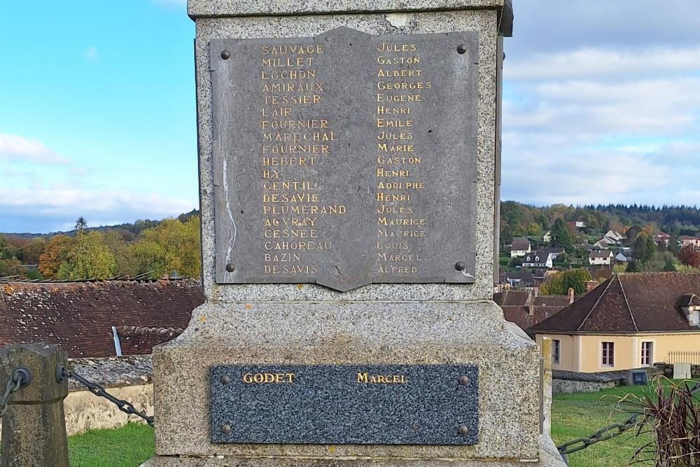 Oorlogsmonument Longny les Villages #4