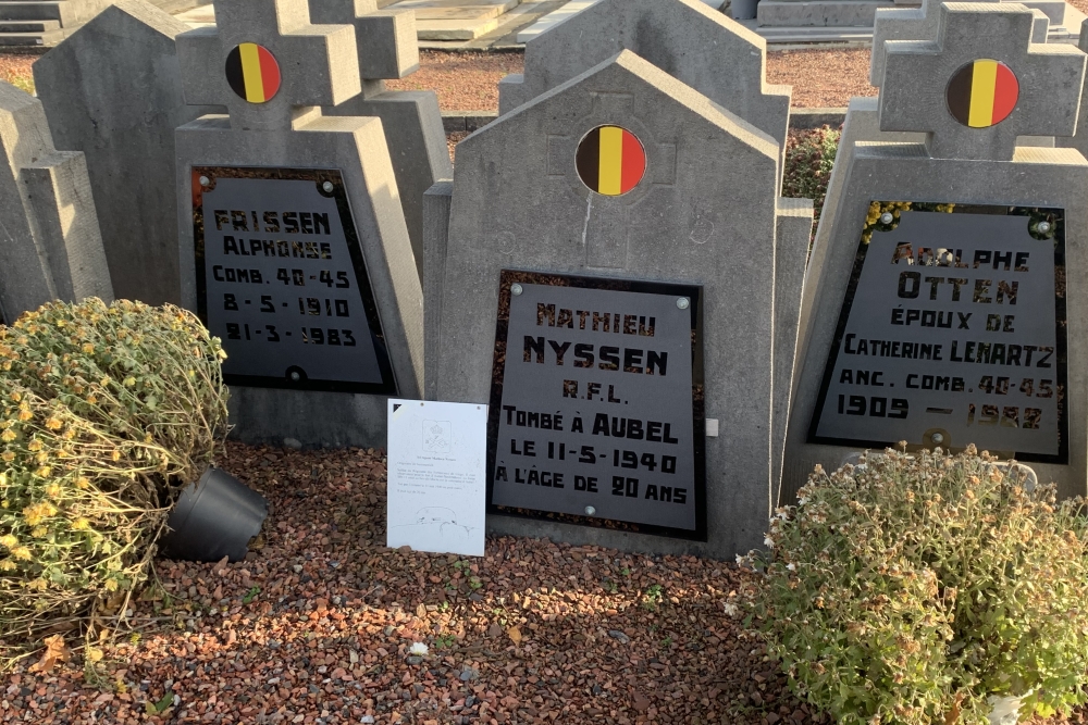 Belgische Oorlogsgraven Aubel #2