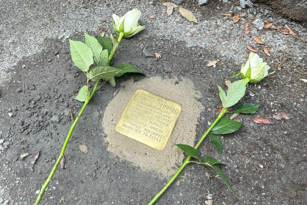 Stolperstein Duvaux Farm, St Sampson