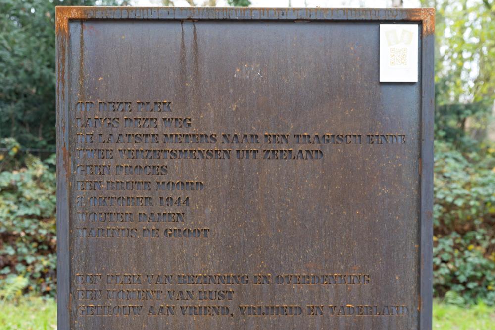 Memorial Resistance Fighters Bergen op Zoom #2