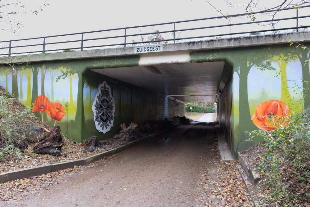 Streetart A58 Tunnel Bergen op Zoom #1