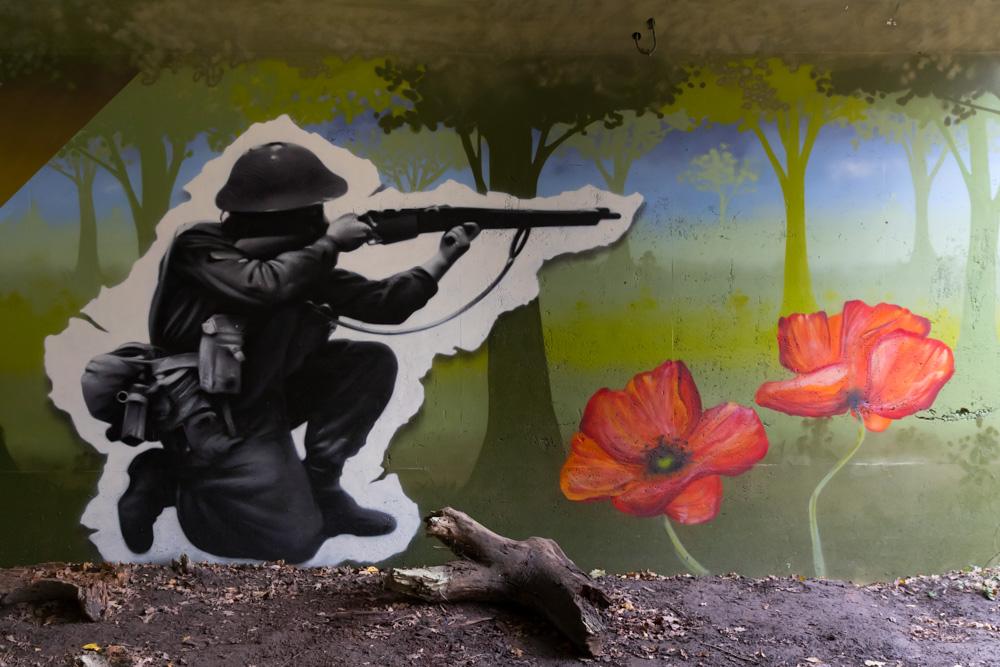 Streetart A58 Tunnel Bergen op Zoom #3