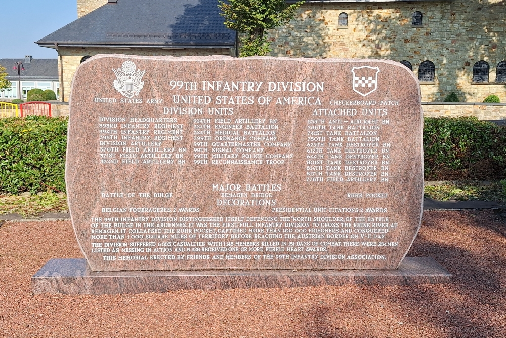 Memorial 99th Infantry Division #1