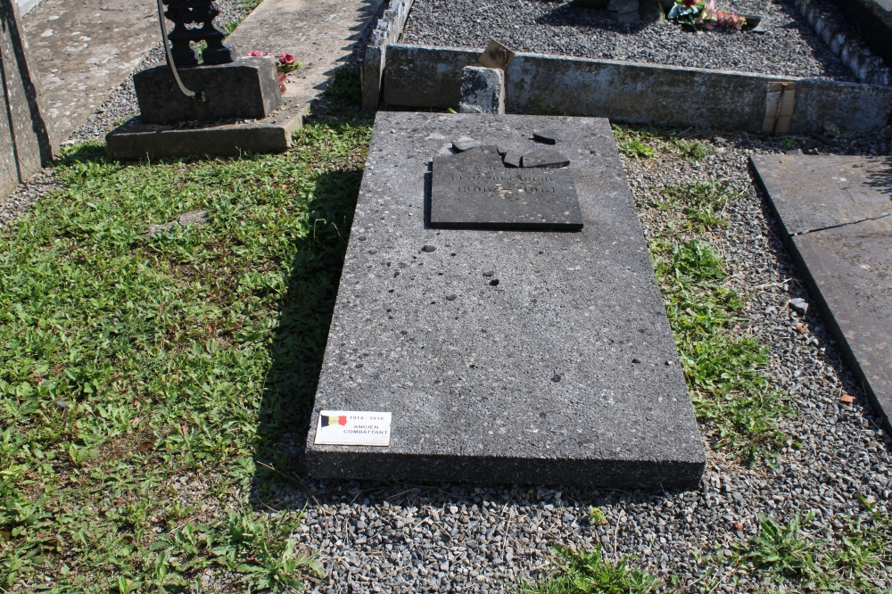 Belgian Graves Veterans Gerpinnes Old Cemetery #2